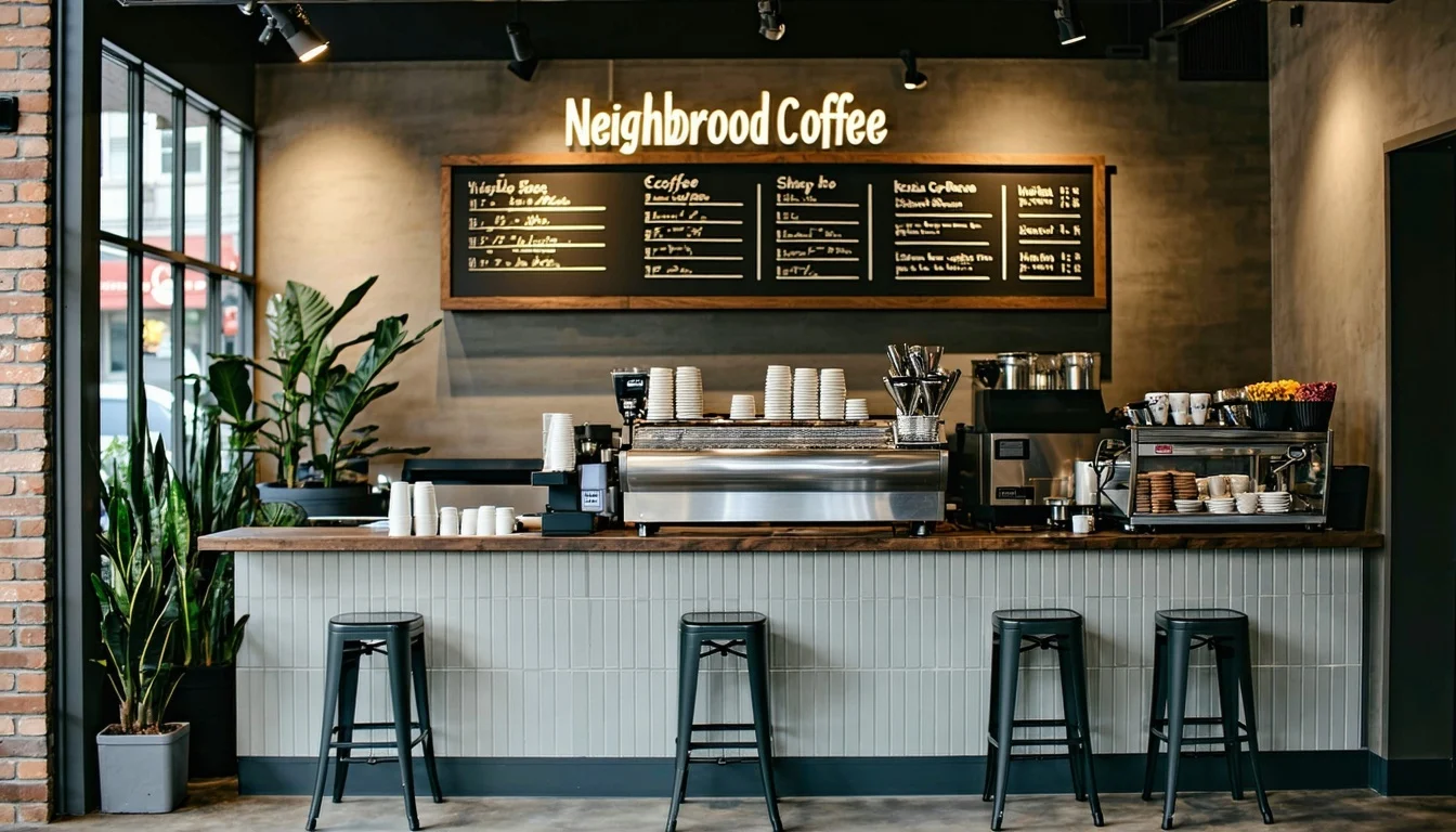 Neighborhood Coffee Shop logo