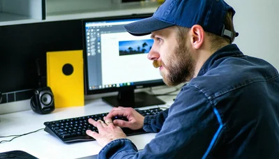 Newsletter signup for computer repair tips and offers